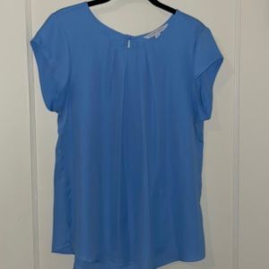 Blue 41 Hawthorne Pleated Top